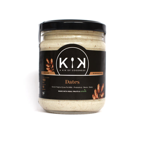 Dates Greek Yoghurt - KiK Greek Yoghurt