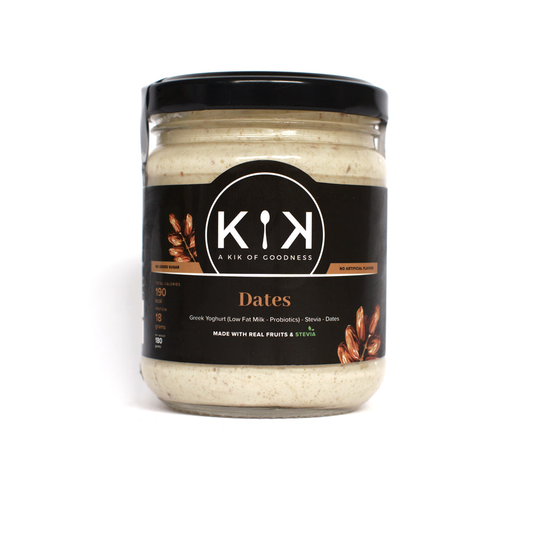 Dates Greek Yoghurt - KiK Greek Yoghurt