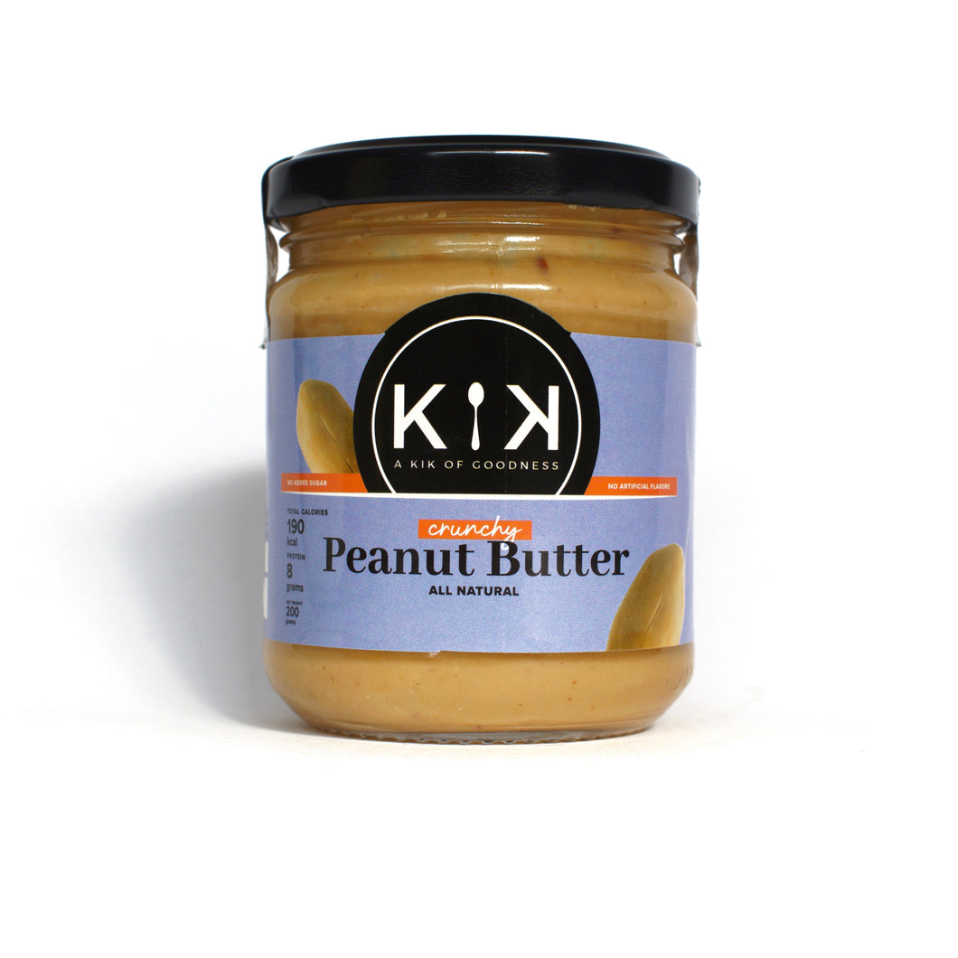 Crunchy peanut butter - KiK Greek Yoghurt