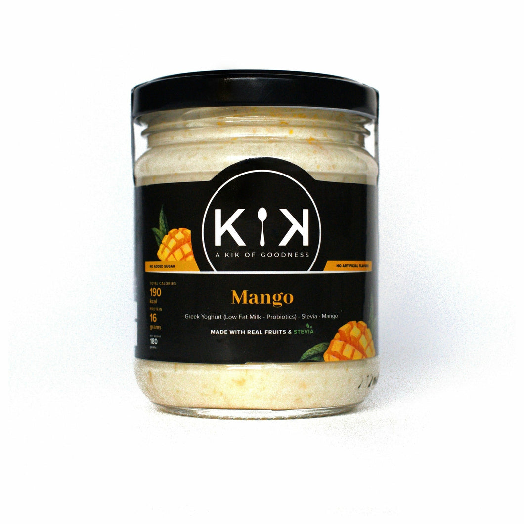 Mango Greek Yoghurt - KiK Greek Yoghurt